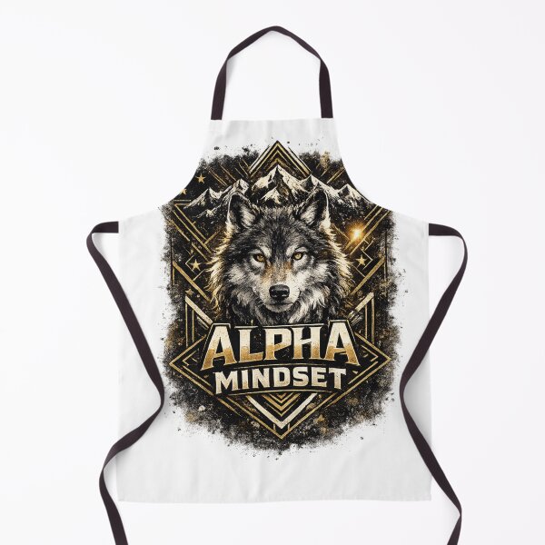 Item preview, Alpha Mindset Wolf Streetwear Design designed and sold by CodePaws Creations.
