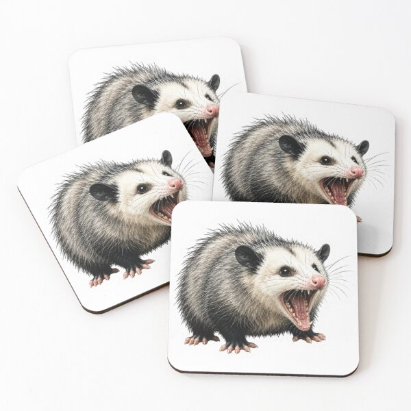Item preview, Screaming Opossum designed and sold by Snurly.