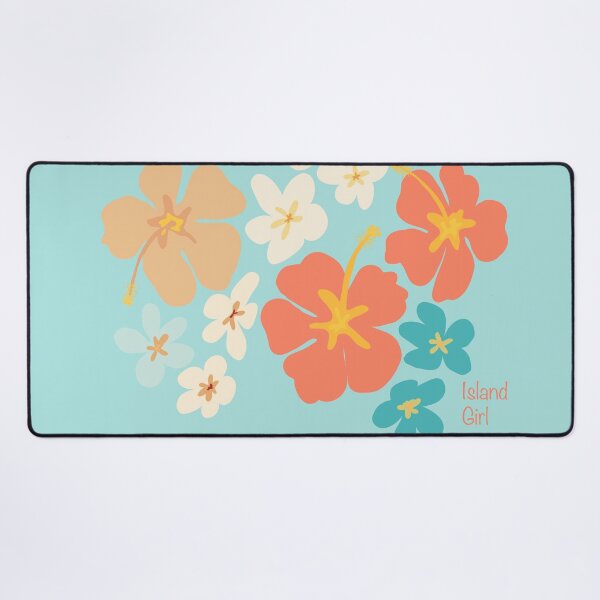 Item preview, Retro Island Girl Hibiscus Bloom designed and sold by JulesGoyco.