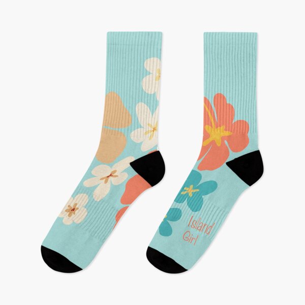 Artikelvorschau, Retro Island Girl Hibiskusblüte entworfen und verkauft von JulesGoyco.