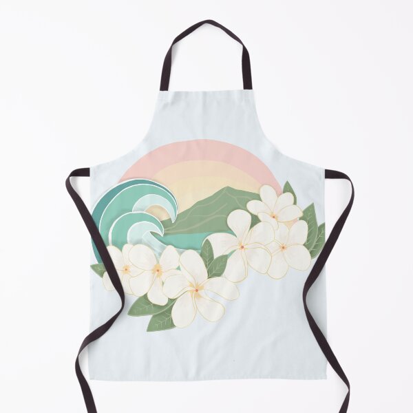 Item preview, Pastel Ocean Plumeria Wave designed and sold by JulesGoyco.
