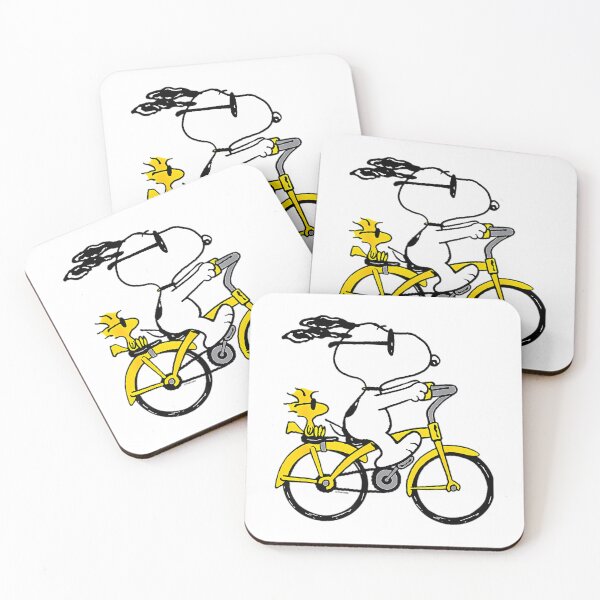 Item preview, Peanuts - Snoopys Woodstock Montando en Bicicleta Amor designed and sold by glendahabi.