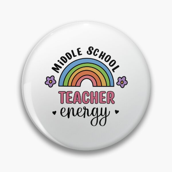 Item preview, Middle School Teacher Energy designed and sold by mabry-jenaez.