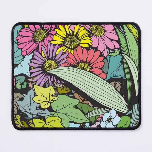 Item preview, Retro Daisy Garden Pop Art designed and sold by cremedecolor.