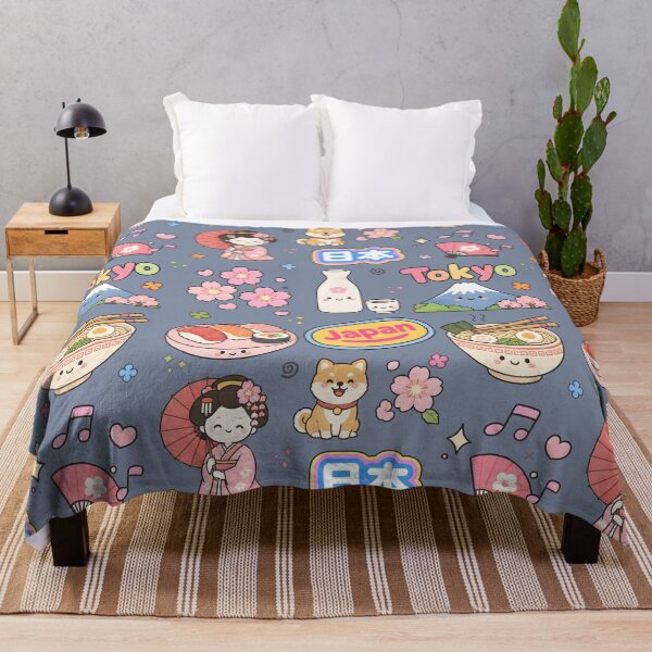 Item preview, Japan Cute Collage Pastel Seamless Pattern designed and sold by HowToCanadian.