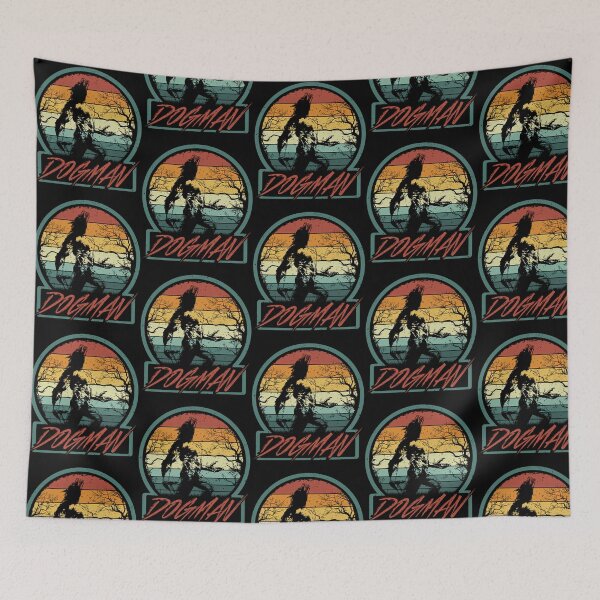 Item preview, Dogman - Retro Vintage Werewolf Cryptid Gift designed and sold by bondsjeffreyss.