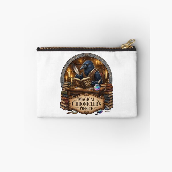 Item preview, Magical Chronicler's Office | Raven Archivist | Arcane Library | Fantasy Book Lover | Dark Academia | Magical Scholar | Gothic Library Gift designed and sold by MrDev.