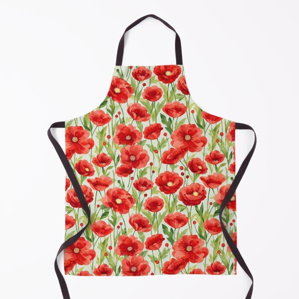 Item preview, Red flowers in watercolor designed and sold by Nolan6.