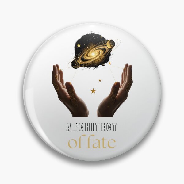 Item preview, Architect of Fate Motivational Galaxy Design designed and sold by Hayir Design.