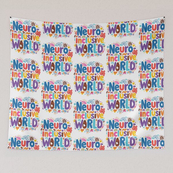 Item preview, Neuro-Inclusive World designed and sold by mabry-jenaez.