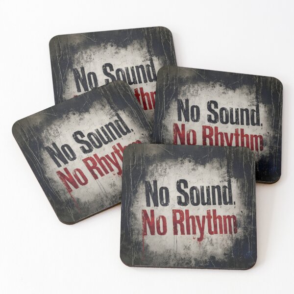 Item preview, No Sound, No Rhythm designed and sold by Marcu Ioachim.