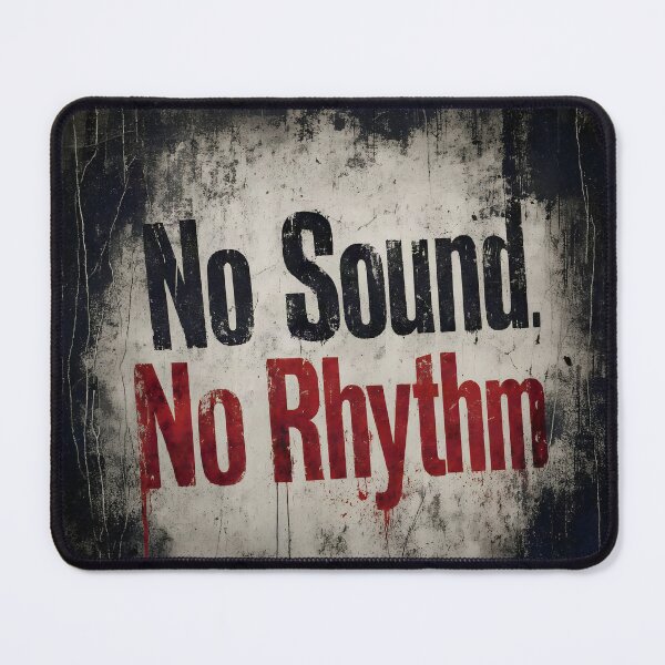 Item preview, No Sound, No Rhythm designed and sold by Marcu Ioachim.