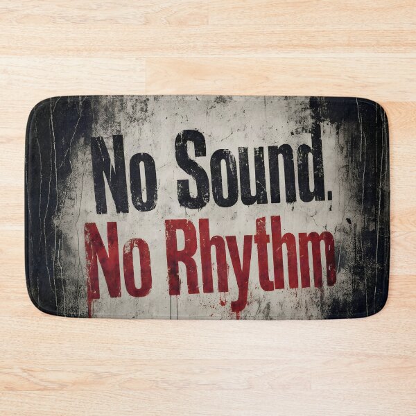 Item preview, No Sound, No Rhythm designed and sold by Marcu Ioachim.