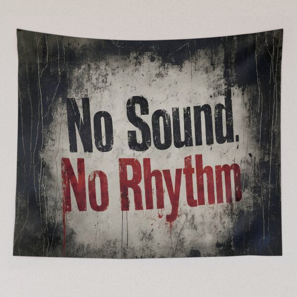 Item preview, No Sound, No Rhythm designed and sold by Marcu Ioachim.