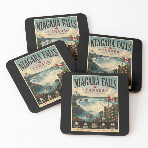 Item preview, Vintage Niagara Falls - Canada Poster designed and sold by GoodOldVintage.