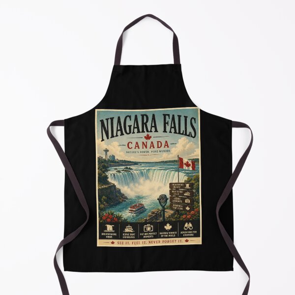 Item preview, Vintage Niagara Falls - Canada Poster designed and sold by GoodOldVintage.
