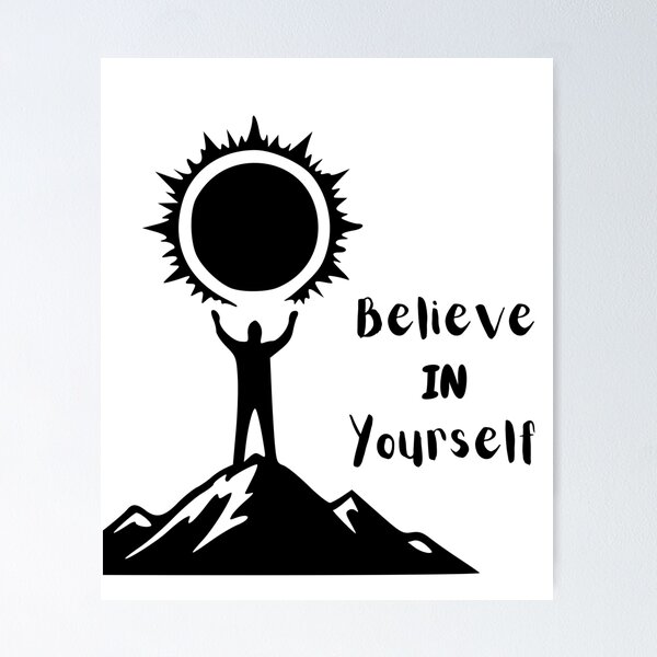 Item preview, Believe In Yourself.  designed and sold by Dinasshop.