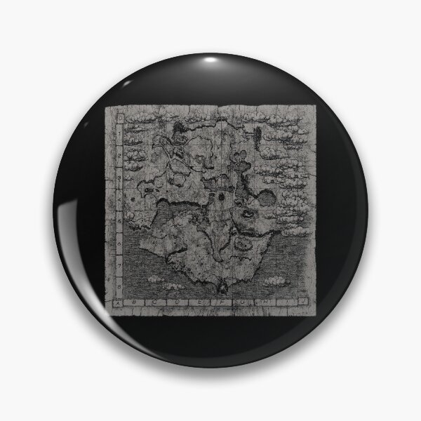 Item preview, Shadow of the Colossus Forbidden Lands PS2 Map Distressed designed and sold by Power Up Prints.