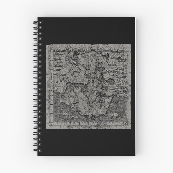 Item preview, Shadow of the Colossus Forbidden Lands PS2 Map Distressed designed and sold by Power Up Prints.