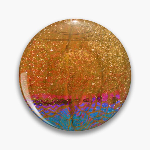Item preview, Organic Earth and Neon Sea – Abstract Canvas Texture Art designed and sold by MAMA.art.Rio <Marsailhe_Milward>.