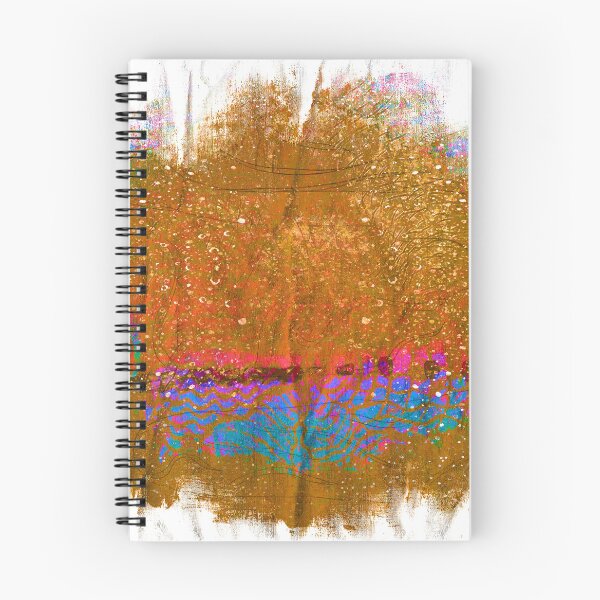 Item preview, Organic Earth and Neon Sea – Abstract Canvas Texture Art designed and sold by MAMA.art.Rio <Marsailhe_Milward>.
