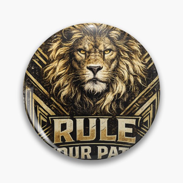 Item preview, Rule Your Path Lion Design designed and sold by CodePaws Creations.