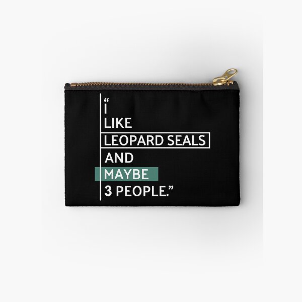 Item preview, I Like Leopard Seals designed and sold by MaryAller.