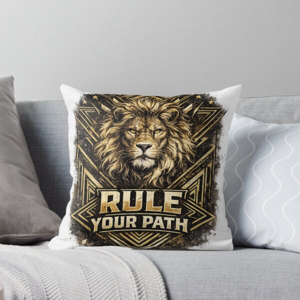 Item preview, Rule Your Path Lion Design designed and sold by CodePaws Creations.
