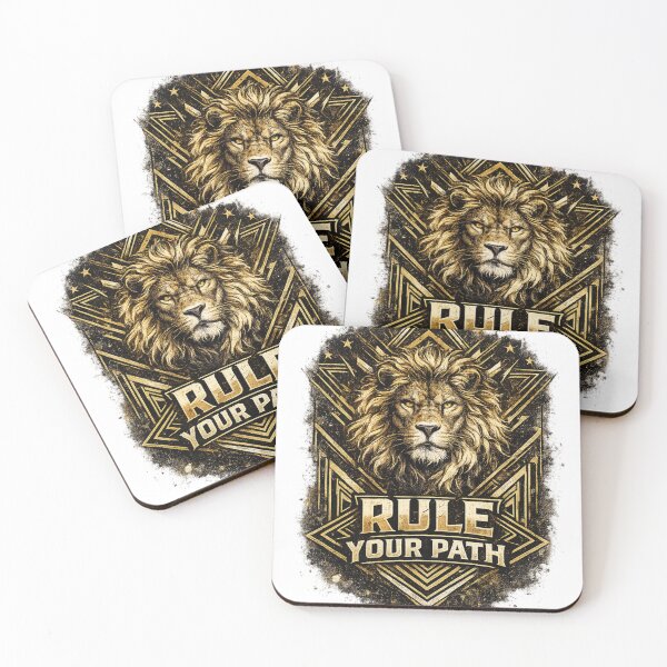 Item preview, Rule Your Path Lion Design designed and sold by CodePaws Creations.