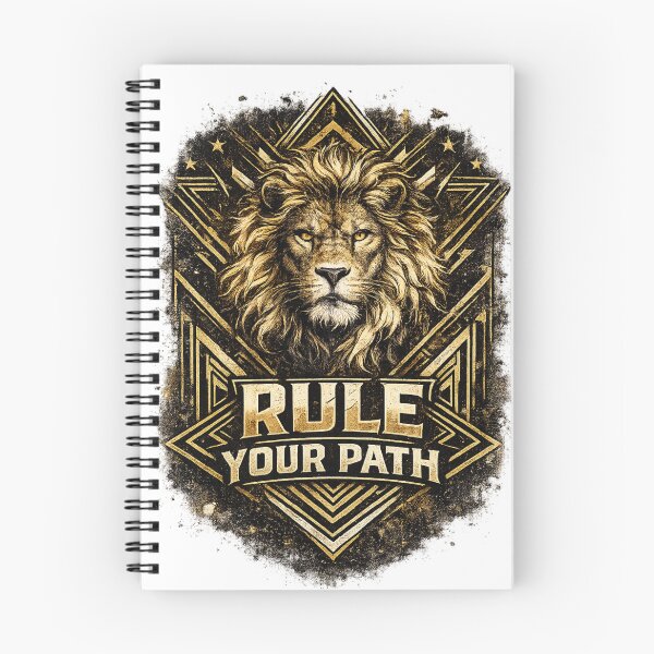 Item preview, Rule Your Path Lion Design designed and sold by CodePaws Creations.