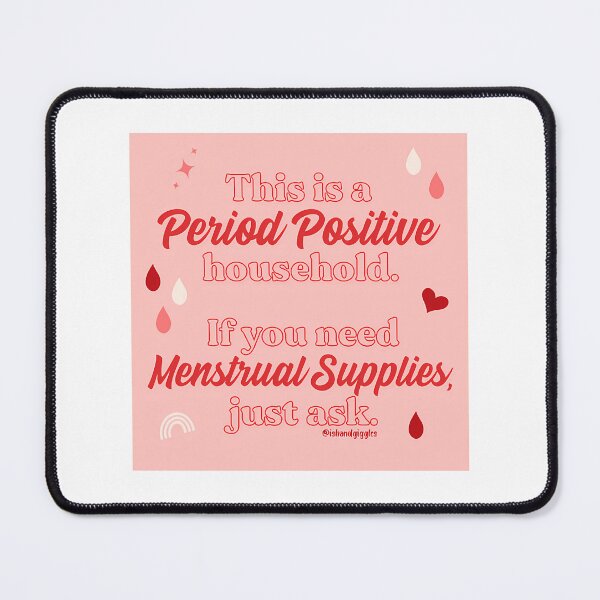 Item preview, Period Positive Bathroom Sign designed and sold by mabry-jenaez.