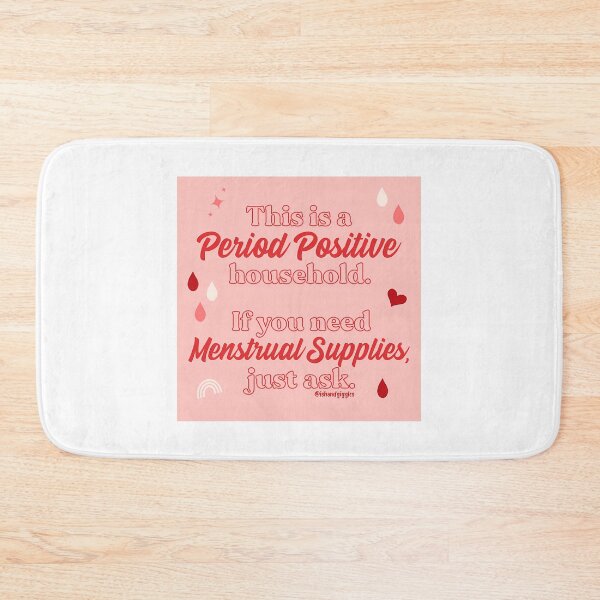 Item preview, Period Positive Bathroom Sign designed and sold by mabry-jenaez.