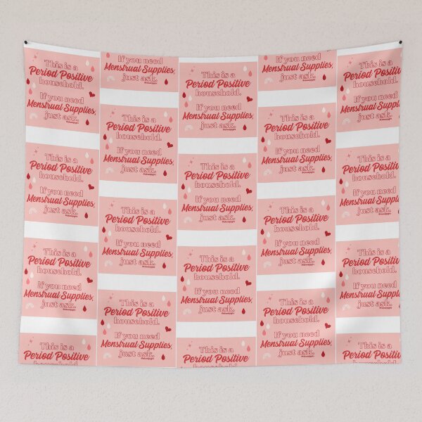 Item preview, Period Positive Bathroom Sign designed and sold by mabry-jenaez.
