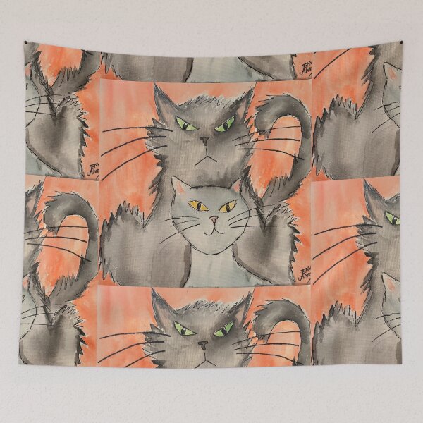 Item preview, Jennifer & Michael ; the cats  designed and sold by JenniferJanos.