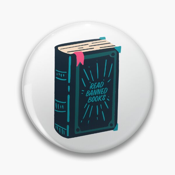 Item preview, Read Banned Books Sticker Design Learning Knowledge Power Wisdom Book Tomb Illustration designed and sold by mabry-jenaez.