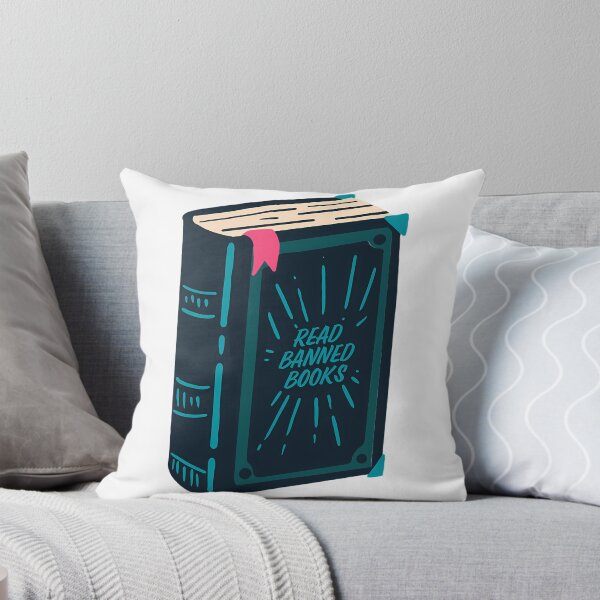 Item preview, Read Banned Books Sticker Design Learning Knowledge Power Wisdom Book Tomb Illustration designed and sold by mabry-jenaez.