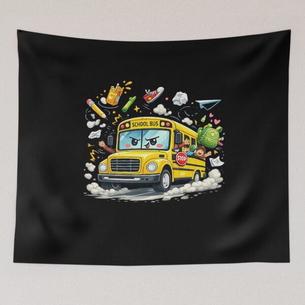 Item preview, School Bus Driver Gift Funny Back To School Art designed and sold by Corvoria.