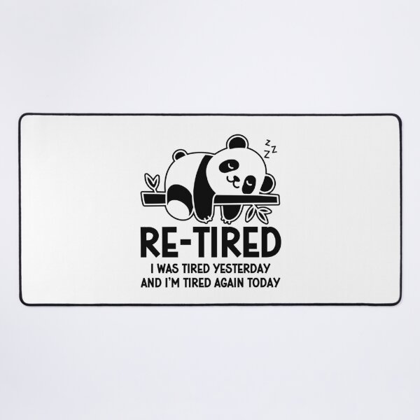 Item preview, Re-tired , retirement humor, funny quote designed and sold by gunaone-design.