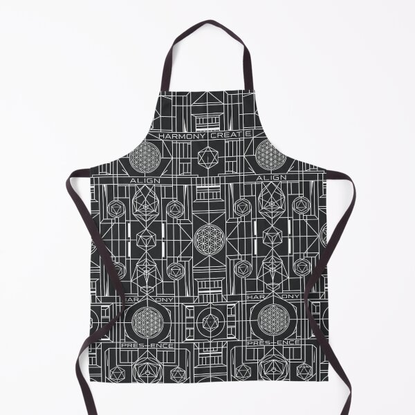 Item preview, Sacred Geometry Architectural Blueprint Spiritual Zen Pattern designed and sold by Pride Emblem Prints.