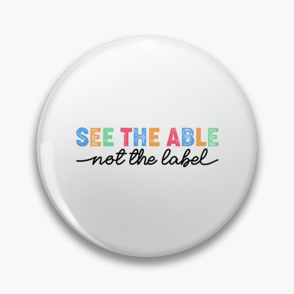 Item preview, See The Able Not The Label - Autism Awareness Day Quote designed and sold by mabry-jenaez.