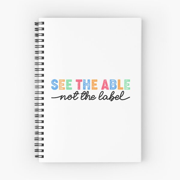 Item preview, See The Able Not The Label - Autism Awareness Day Quote designed and sold by mabry-jenaez.