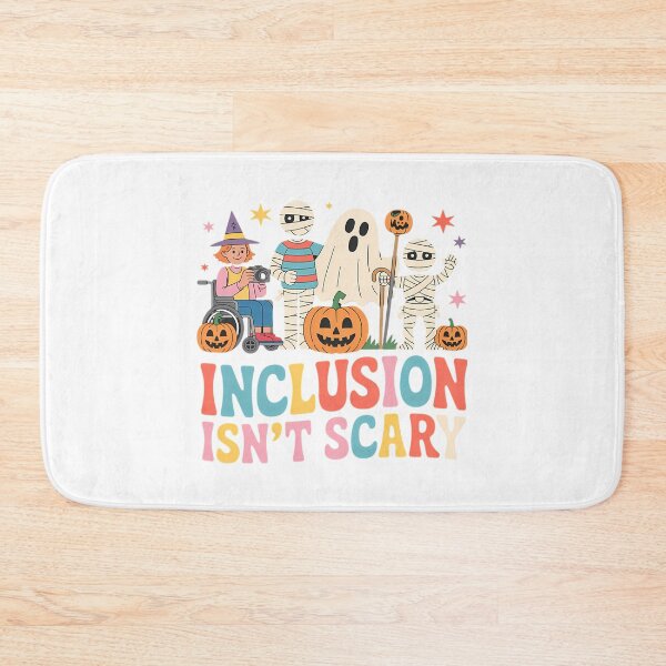 Item preview, Inclusion Isn'T Scary Ghost Mummy Halloween Slp Sped Teacher designed and sold by bondsjeffreyss.