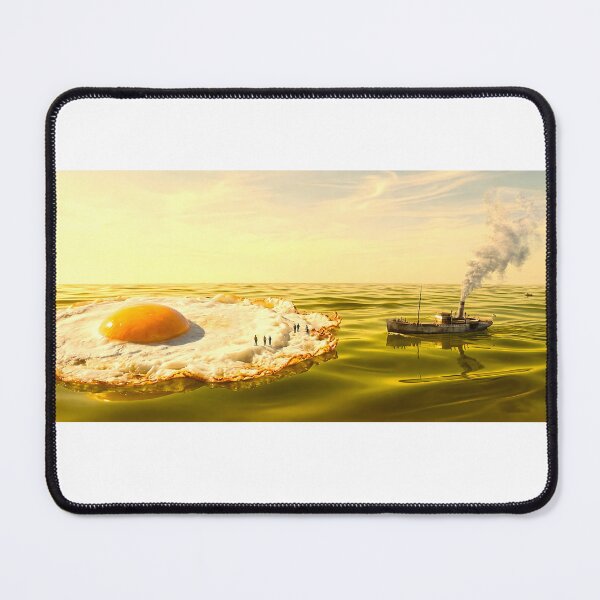 Item preview, Fried Egg Island designed and sold by ales-panz.