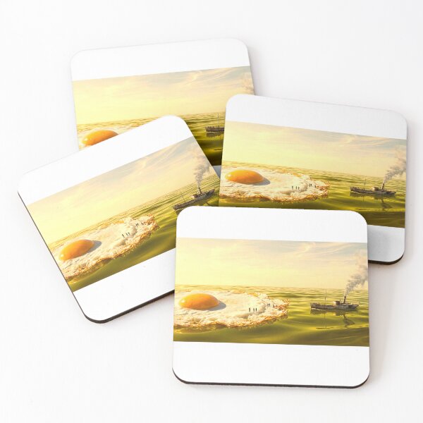 Item preview, Fried Egg Island designed and sold by ales-panz.