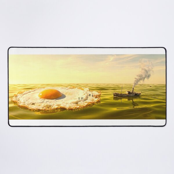 Item preview, Fried Egg Island designed and sold by ales-panz.