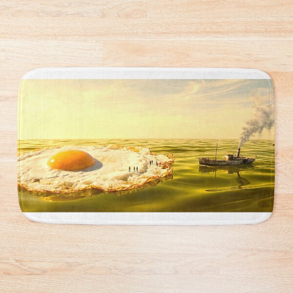 Item preview, Fried Egg Island designed and sold by ales-panz.