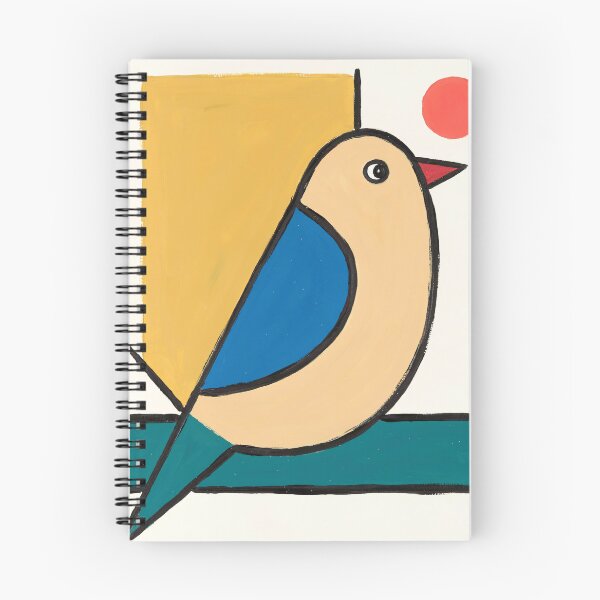 Item preview, ZIGGY: THE MID-CENTURY VOYAGER designed and sold by Filora Atelier | Bird Art.