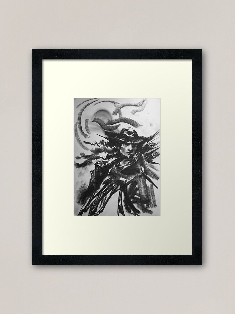 Thumbnail 1 of 7, Framed Art Print, Fleeting designed and sold by Anthropolog.