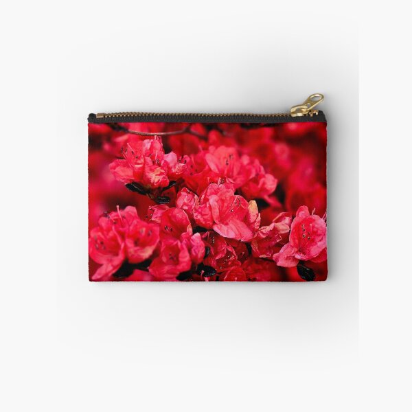 Item preview, Red Azalea Blooms Photo designed and sold by NikaNavi.