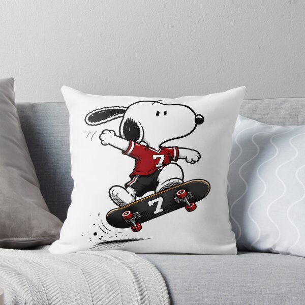Item preview, Snoopy Catching Air designed and sold by glendahabi.